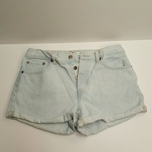 Forever 21 Los Angeles 27 light wash denim shorts